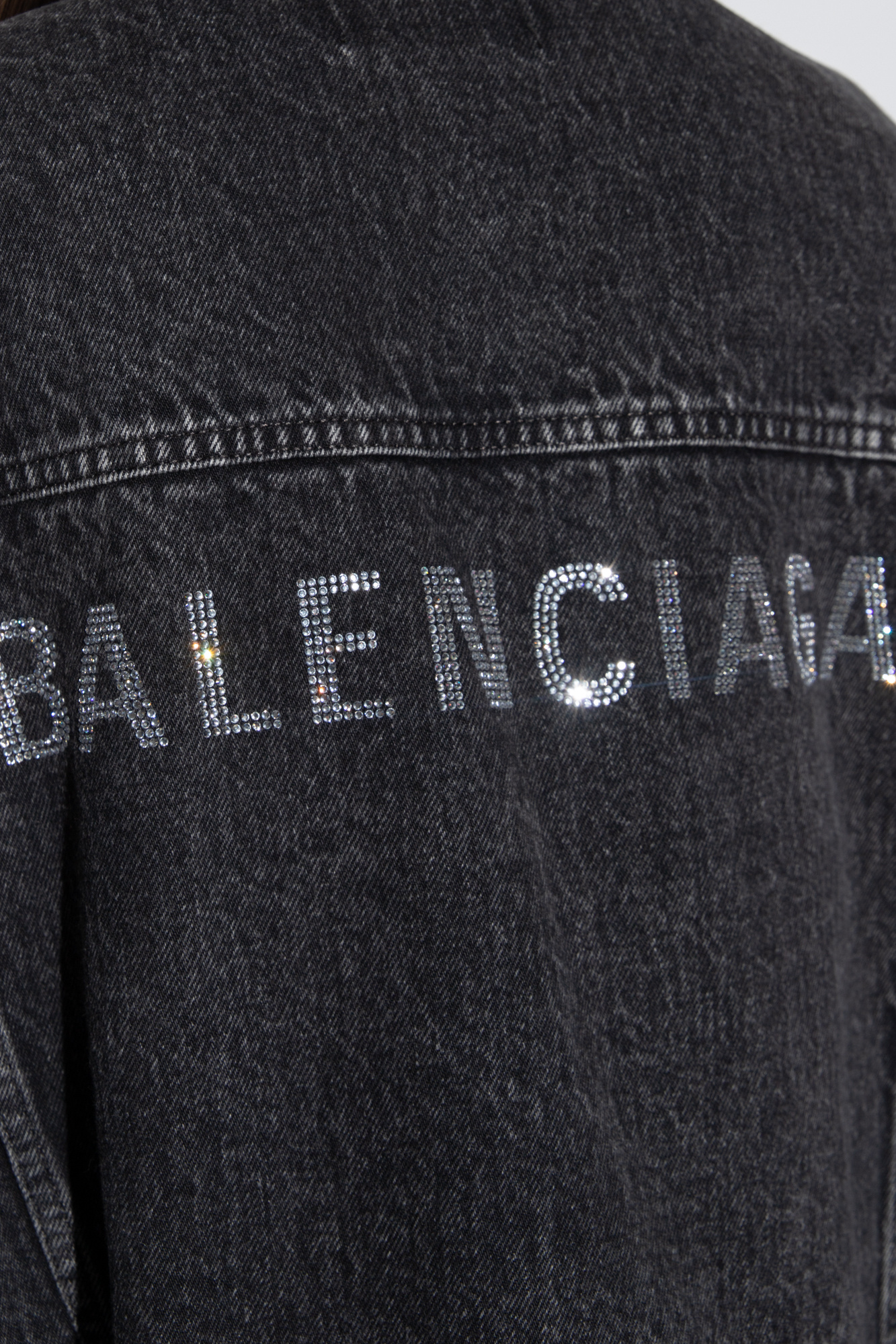 Balenciaga bernie denim sales jacket